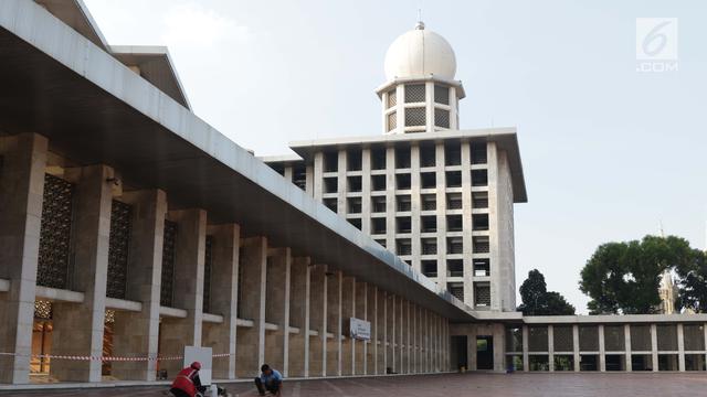 Renovasi Masjid Istiqlal Mulai Dikerjakan