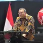 Direktur Utama&nbsp;BEI&nbsp;Iman&nbsp;Rachman saat pencatatan perdana saham PT Pertamina Geothermal Energy Tbk (PGEO), Jumat, (24/2/2023) &nbsp;(Foto: BEI)