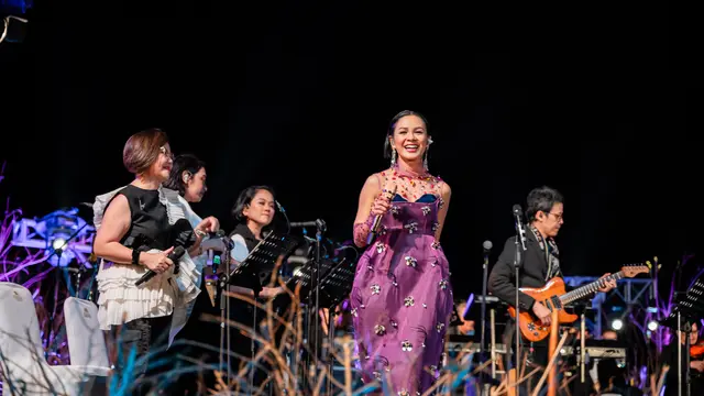 Andien di International Golo Mori Jazz