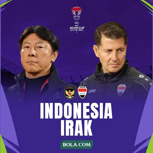 Piala Asia - Timnas Indonesia Vs Irak - Duel Pelatih: Shin Tae-yong Vs Jesus Casas