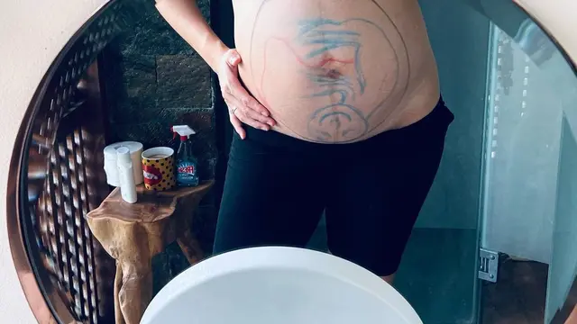 7 Potret Baby Bump Jessica Iskandar di Usia Kehamilan Tua, Tetap Menawan