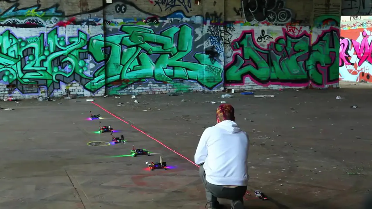 Serunya Perlombaan Drone di Melbourne 