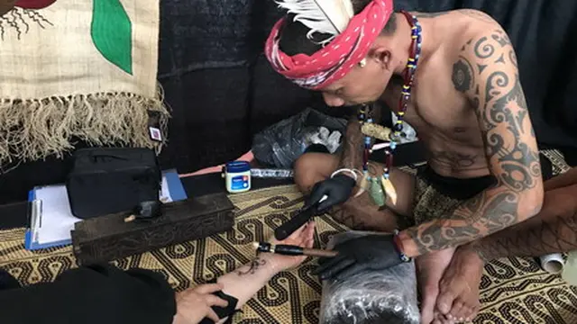 Warga Pedalaman Suku Dayak