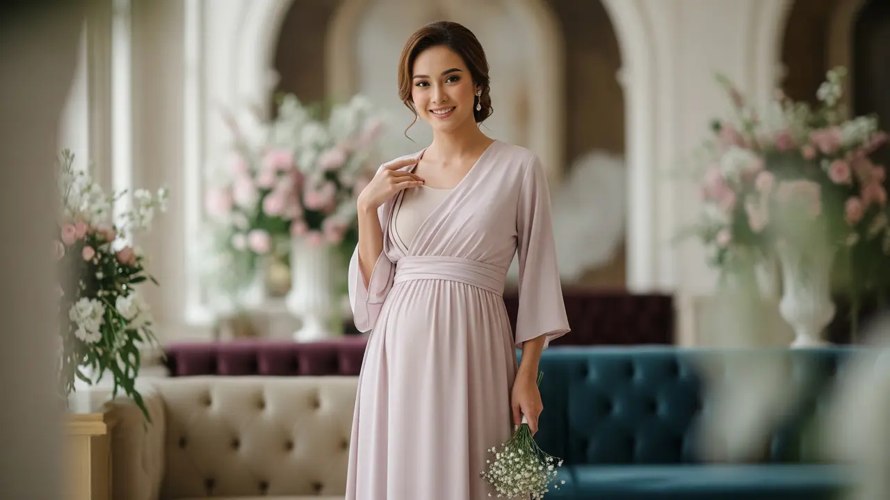 Model Baju Bridesmaid Busui