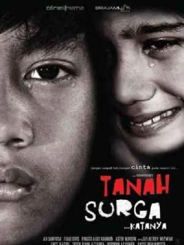 Poster film Tanah Surga Katanya. (Foto: Demi Gisela Citra Sinema/ Brajamusti Films)
