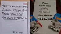 5 Surat Kocak dari Istri untuk Suami Ini Bikin Tepuk Jidat