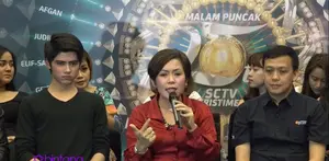 Menjelang HUT SCTV yang ke-25, Ibu Harsiwi Achmad selaku Direktur Program dan Produksi SCTV mengumumkan program kejutan SCTV.