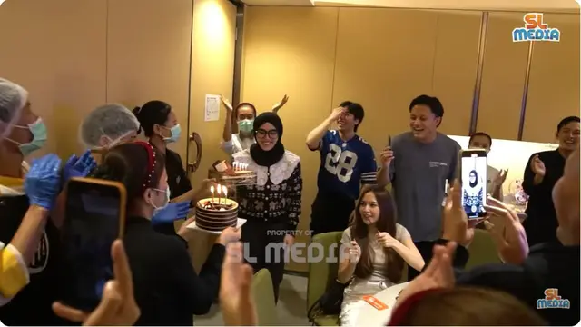 8 Potret Ultah Putri Delina yang Digelar Sederhana, Sule Sekeluarga Beri Kejutan