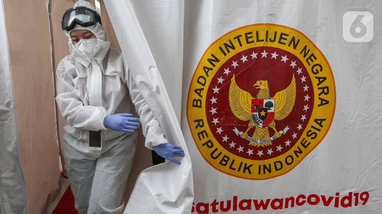 Masuk Zona Merah, Badan Intelijen Negara (BIN) Gelar Rapid Test Massal di Pamulang