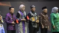 Penganugerahan Naker Award 2023 di Balai Sarbini Jakarta, Jumat (1/12/2023).