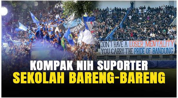 Gelombang perubahan suporter sepak bola Indonesia mulai terasa! Kemenpora turun langsung ke Bandung untuk memberikan pembekalan khusus kepada Viking, The Bombs, dan Bomber. Momen langka ini penuh pesan damai, edukasi, dan harapan baru demi atmosfer s...