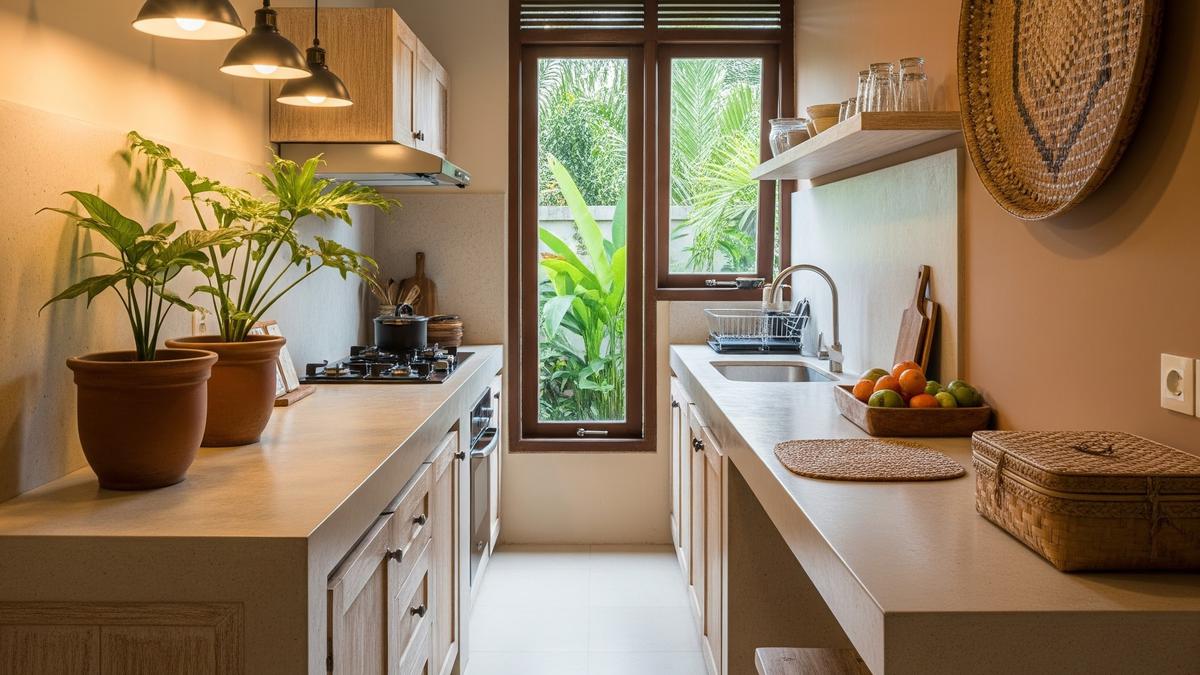 9 Desain Dapur Sempit Memanjang, Solusi Fungsional Hunian Modern