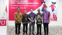 Halodoc jadi startup pertama di Indonesia yang lakukan pengambilan sumpah untuk tenaga non-kesehatannya. (Foto: Halodoc)