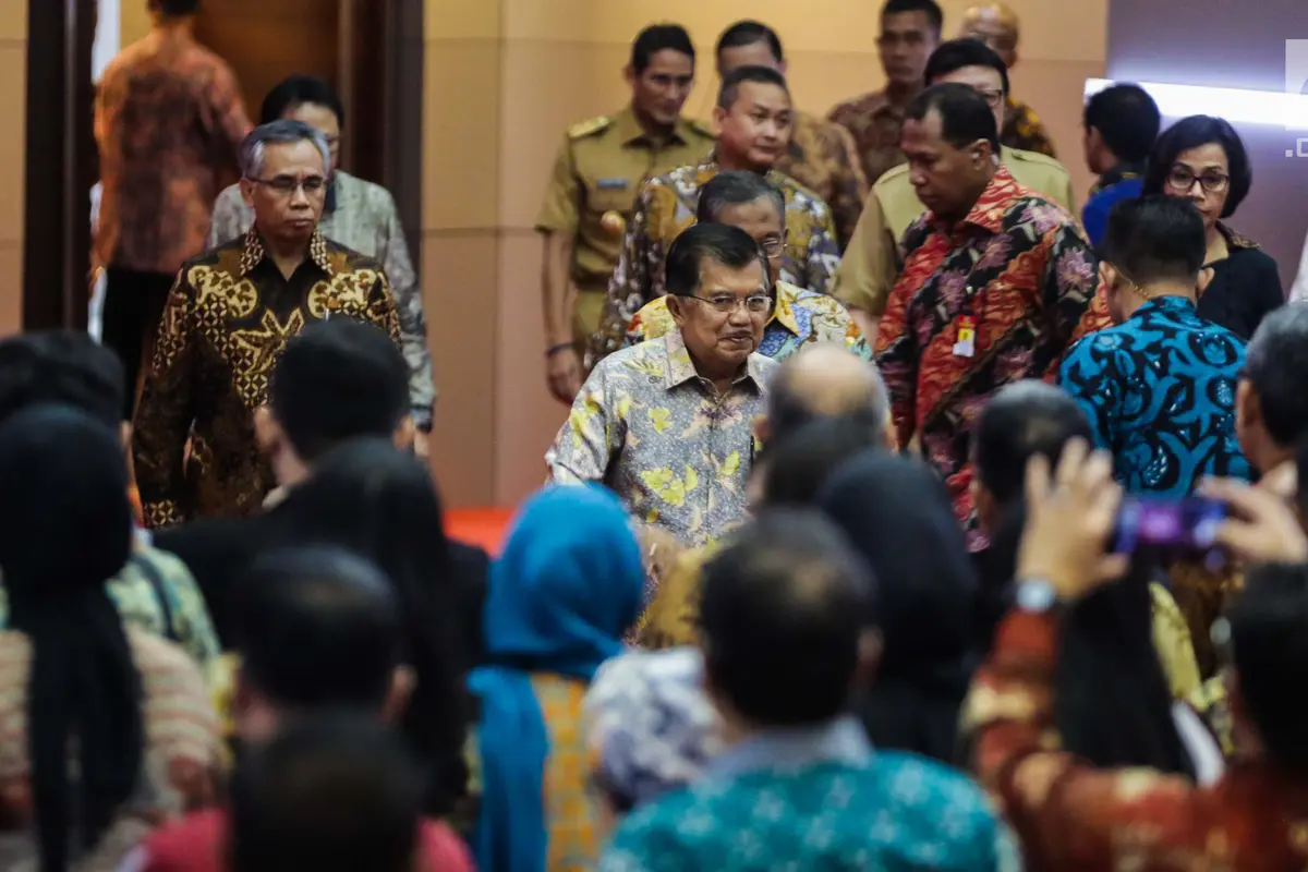 Wapres Jusuf Kalla Buka Perdagangan Saham 2018, IHSG Menguat 11 Poin