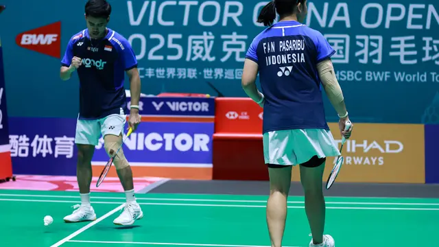Jafar Hidayatullah/Felisha Alberta Nathaniel Pasaribu - China Open 2025 - Bulu Tangkis