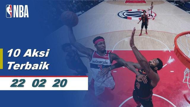 Berita Video 10 Aksi Terbaik NBA 22 Februari 2020