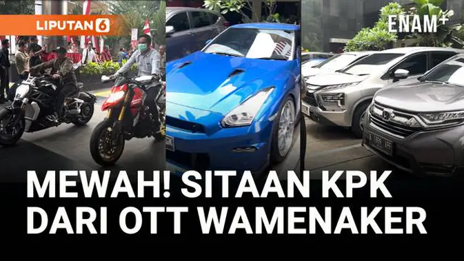VIDEO: Wow! 22 Kendaraan Jadi Barbuk Disita dari OTT Wamenaker Noel