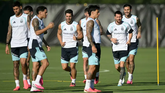 Persiapan Timnas Argentina Hadapi Laga Perdana Grup J Piala Dunia 2026