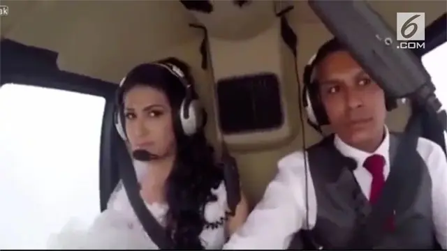 Kejadian tragis dialami oleh calon pengantin perempuan. Ia meninggal dunia dalam kecelakaan helikopter pada perjalanan menuju acara resepsi pernikahannya.