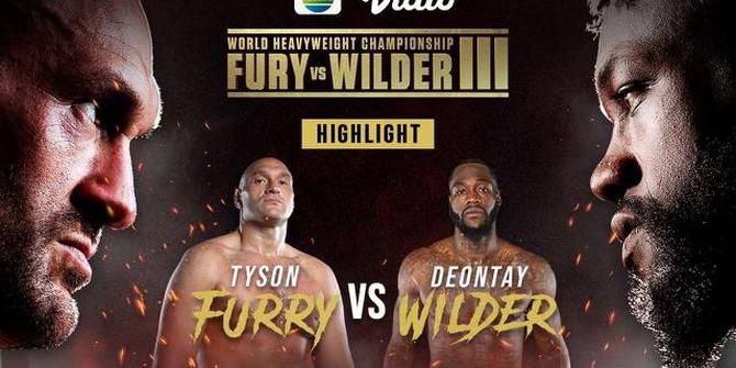 VIDEO: Highlights Laga Gokil Tinju! Tyson Fury Kembali Taklukkan Deontay Wilder