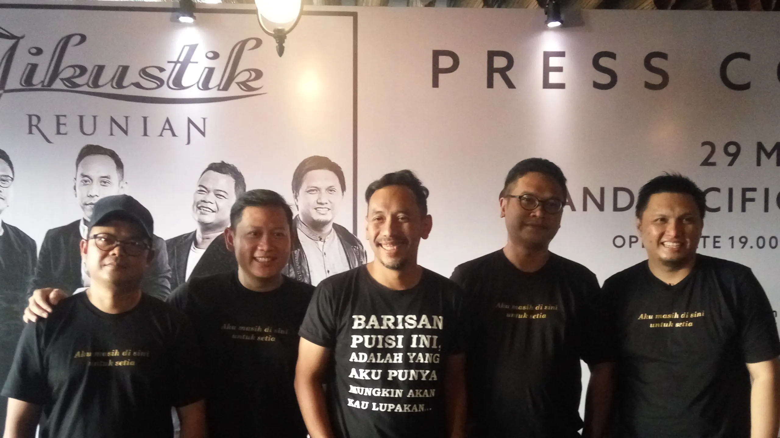 Lewat Konser Reuni, Personel Jikustik Berdamai dengan Masa Lalu