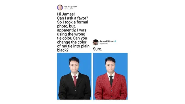 Pria Ini Diminta Edit Foto Netizen, 7 Hasilnya Bikin Geleng Kepala
