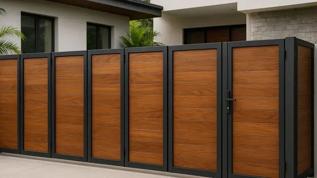 7 Model Pintu Pagar Dorong Lipat Minimalis Modern yang Lagi Tren di 2025, Stylish dan Fungsional