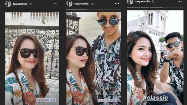 Tasya Kamila dan Randi Bachtiar