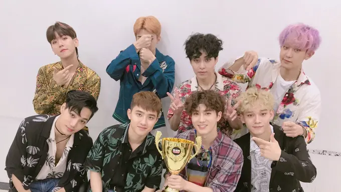 [Bintang] Ko Ko Bop Menang di Show Champion, EXO: Terima Kasih
