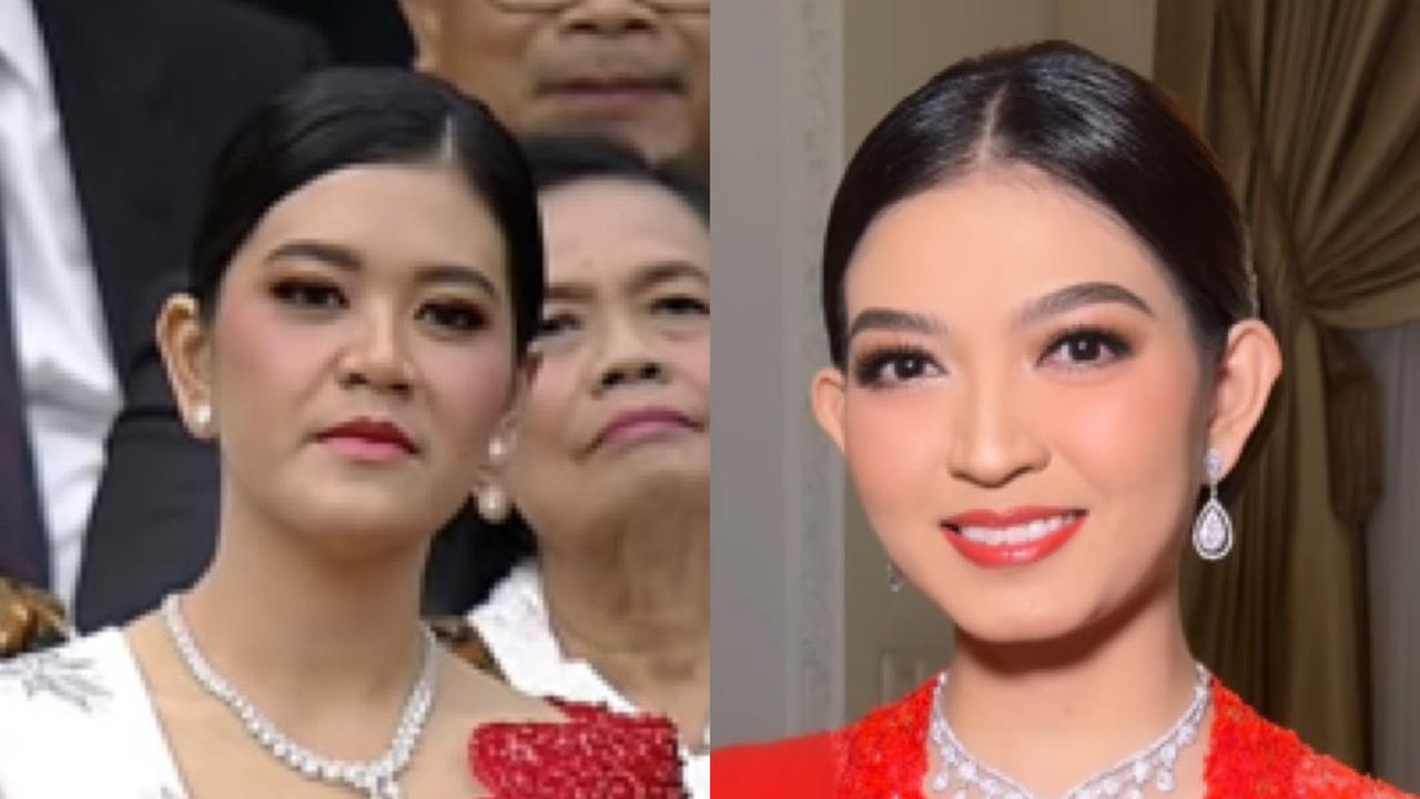 Kahiyang Ayu dan Selvi Ananda saat Pelantikan Prabowo-Gibran