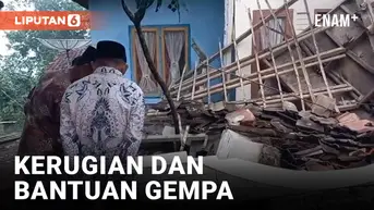 VIDEO: Dampak Gempa Garut Kerugian Capai Rp5,8 Miliar