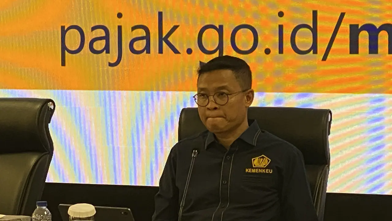 Direktur Jenderal Pajak Kementerian Keuangan Bimo Wijayanto di Kantor Pusat Dirjen Pajak, Rabu, (1/7/2026). (Foto: Liputan6.com/Immanuel Christian)