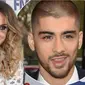  Perrie Edwards dan Zayn Malik (Mirror)