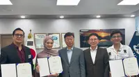 Ruben Onsu dan Inara Rusli saat bertemu Mr. Shin, Wali Kota Seongnam, Korea Selatan. (Instagram @ruben_onsu)