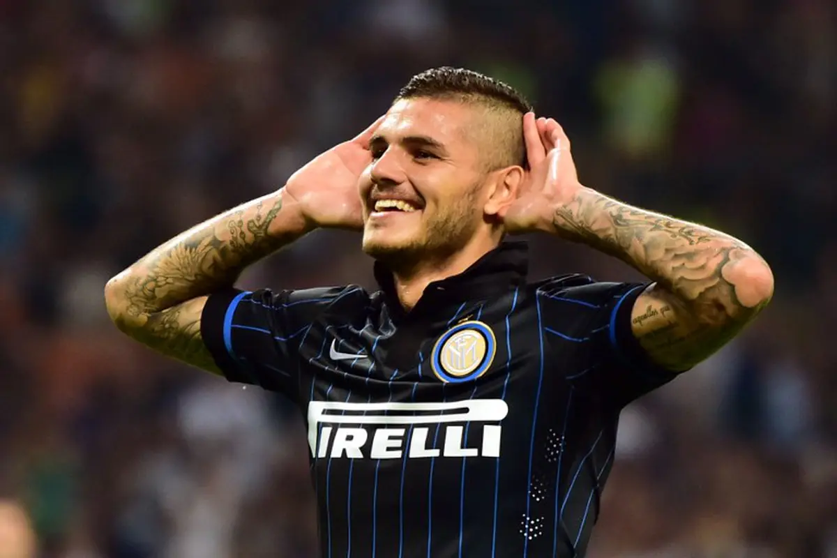 Mauro Icardi Wanda Nara Inter Milan