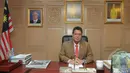 Datuk Seri Zahrain Mohamed Hashim mengimbau dua bangsa untuk tidak mudah terprovokasi Sebab ada pihak-pihak tertentu yang tak ingin melihat Indonesia-Malaysia rukun, Jakarta, Rabu (14/1/2015). (Liputan6.com/Herman Zakharia)