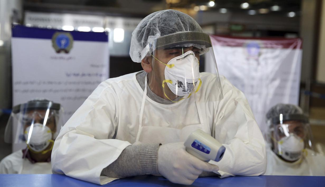 Foto Imbas Virus Corona Afghanistan Perketat Bandara Global Liputan6 Com