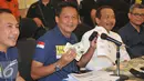 Polda Metro Jaya merilis kasus penipuan lewat Facebook dengan melibatkan 8 warga negara asing di Reskrimum Polda Metro Jaya, Jakarta, Minggu (13/9/2015). Pelaku menjanjikan korban uang sebesar Rp 66 M (Liputan6.com/Gempur M Surya)