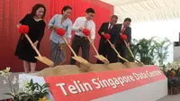 Telkom, serta Telin Singapore membangun data center dan hub telekomunikasi di negara Singapura (foto: Telkom)