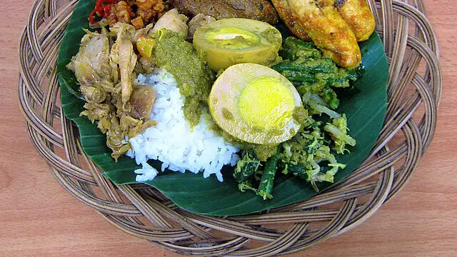 Ilustrasi Nasi Campur