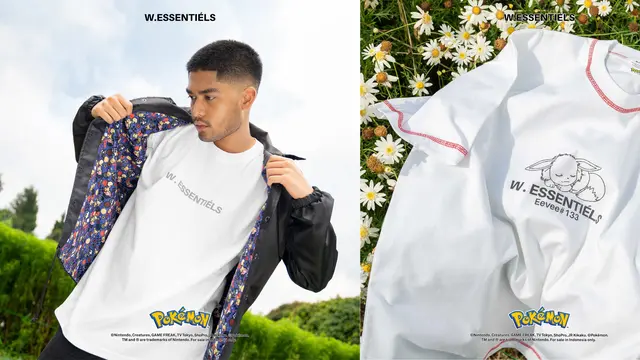 ​Label W.ESSENTIÉLS Kembali Merilis Koleksi Streetwear Pokémon./dok. AKG Games