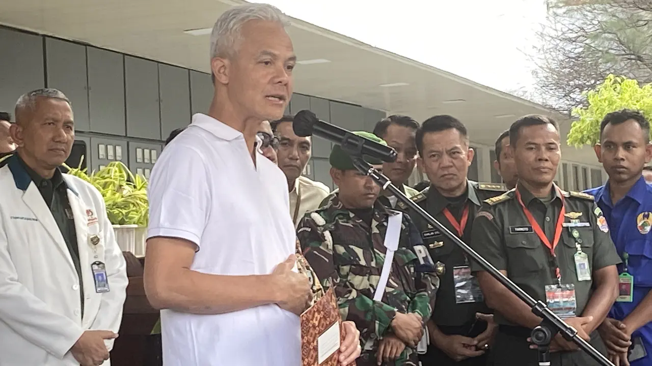 Ganjar Pranowo dan Mahfud Md Rampung Tes Kesehatan di RSPAD Gatot Soebroto