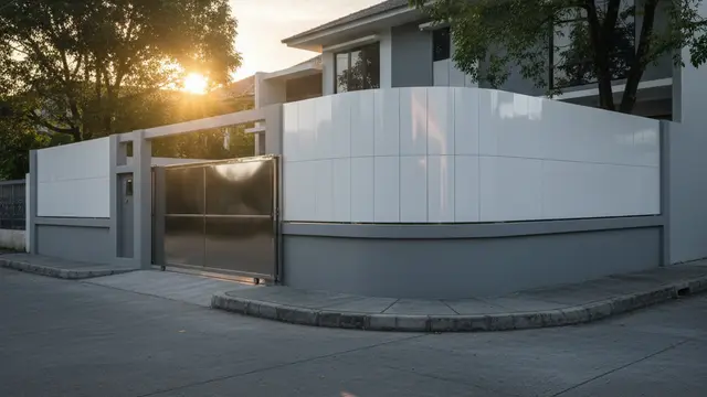 Model Pagar Rumah yang Tidak Mudah Diloncati. Gemini