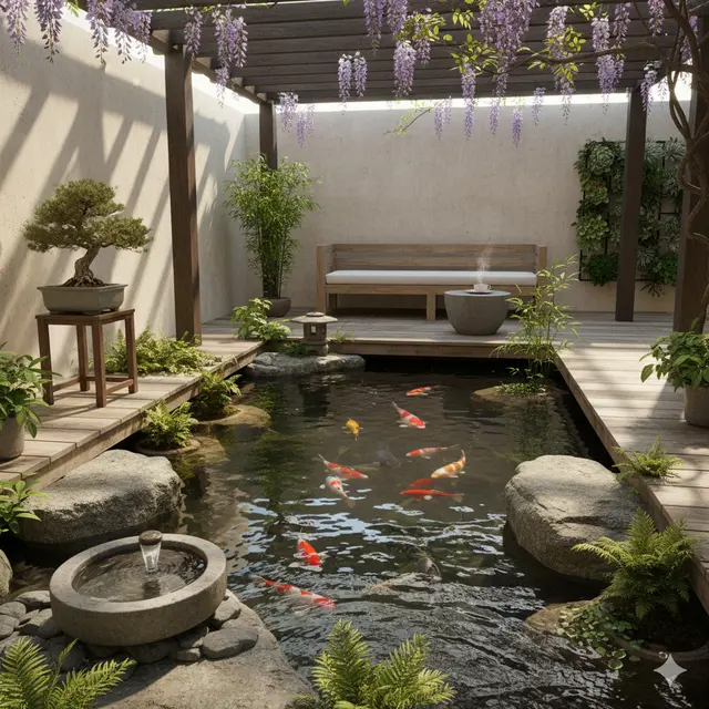 Model Kolam Ikan yang Kreatif