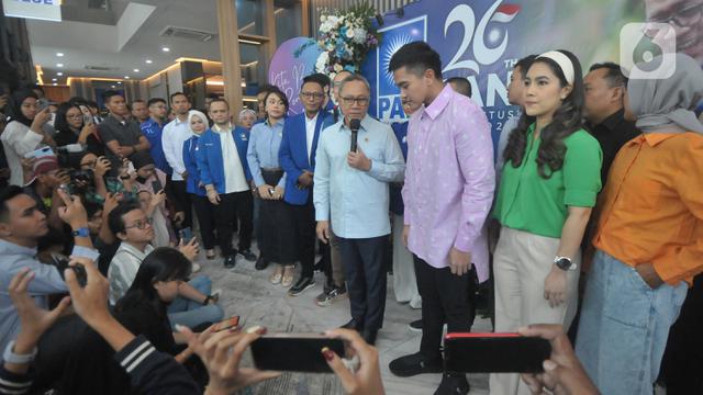 Zulkifli Hasan dan Kaesang Pangarep melakukan pertemuan