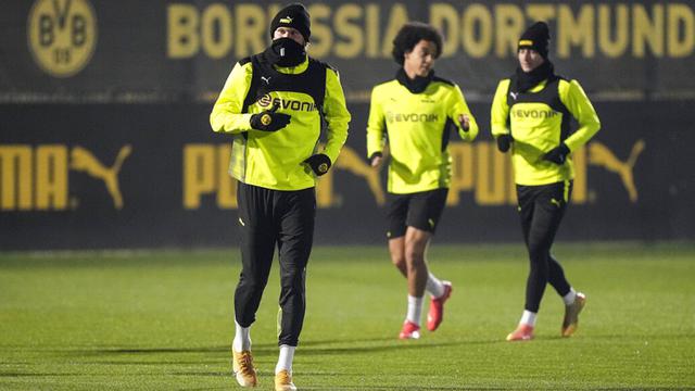 FOTO: Sesi Latihan Borussia Dortmund dan Besiktas Istanbul Jelang Duel di Liga Champions