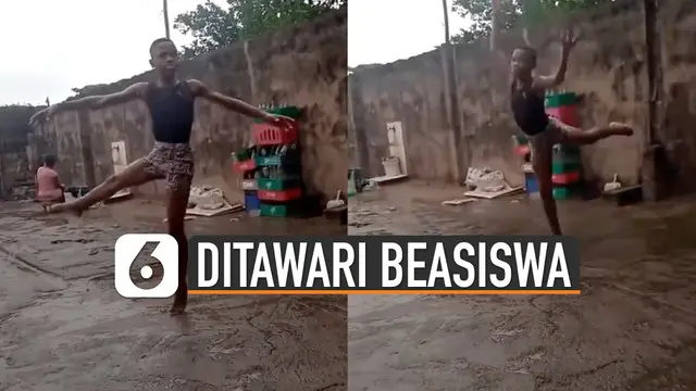 VIDEO: Video Baletnya Viral, Bocah Ini Ditawari Beasiswa Sekolah Balet di AS