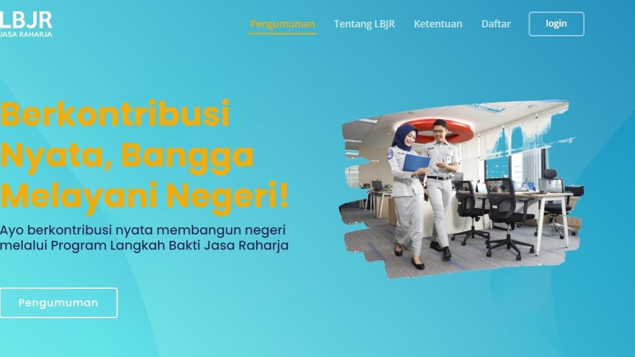 PT Jasa Raharja (Persero) membuka lowongan pekerjaan melalui jalur Langkah Bakti Jasa Raharja atau LBJR.