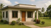 7 Model Rumah Sederhana Atap Datar, Bikin Kehidupan Keluarga Tentram dan Nyaman