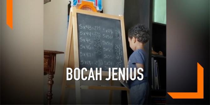 VIDEO: Aiden Blasian, Bocah 3 Tahun Yang Jago Matematika